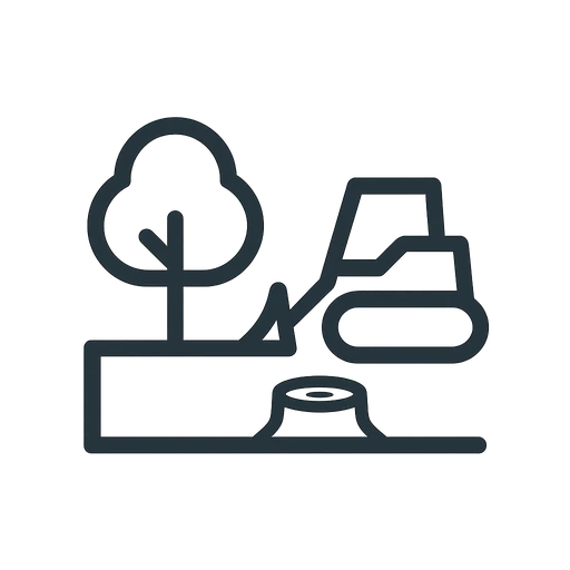 Land and Lot Clearing icon