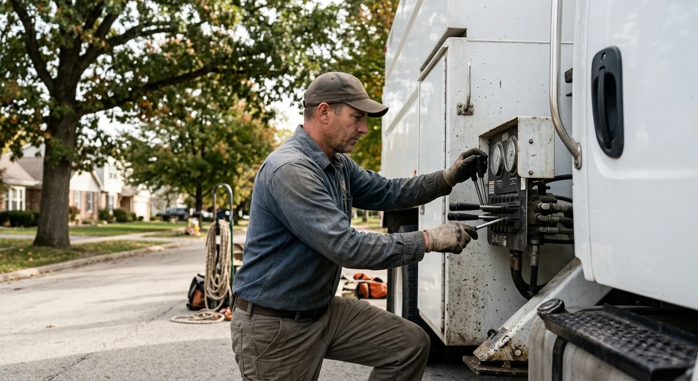 Batavia Tree Service Elite technician testing system performance